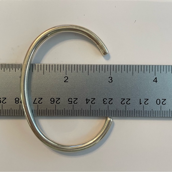 Silpada Rare Sterling Silver Slim Cuff Bracelet B0390 - Picture 15 of 16